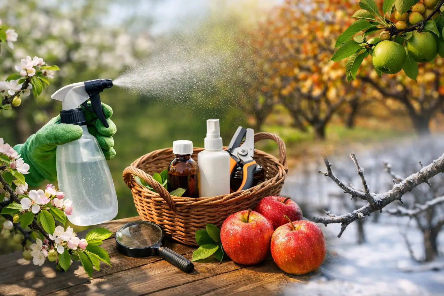Ghid tratamente preventive pomi pe sezoane