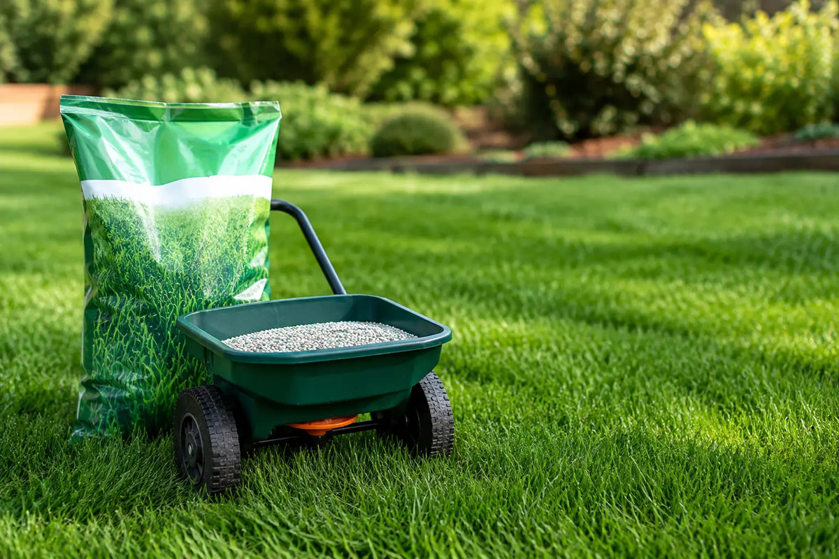 Fertilizant gazon pentru iarbă verde și deasă