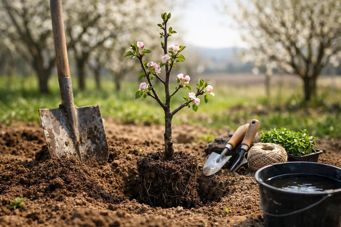 Cum plantezi pomi fructiferi primăvara corect