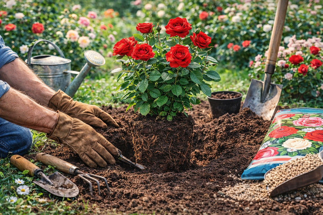 plantarea trandafirilor
