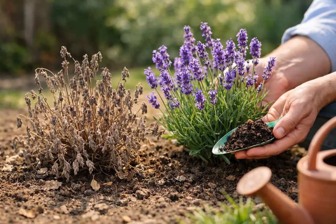 De ce se usucă lavanda și cum o salvezi
