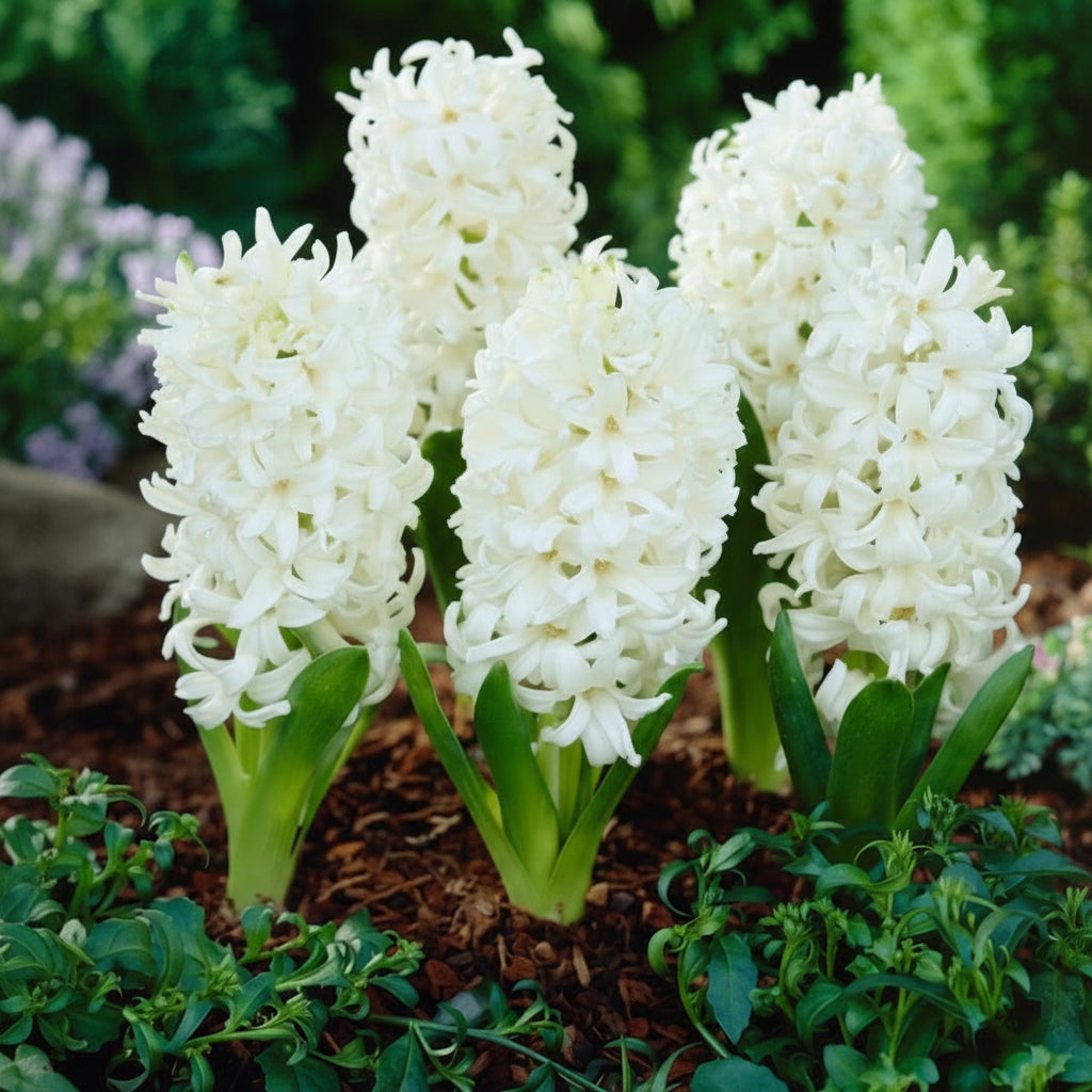 Bulbi de Zambile „Double White” 2 buc – bulbi de flori, fotografia 4 | Regatul Plantelor