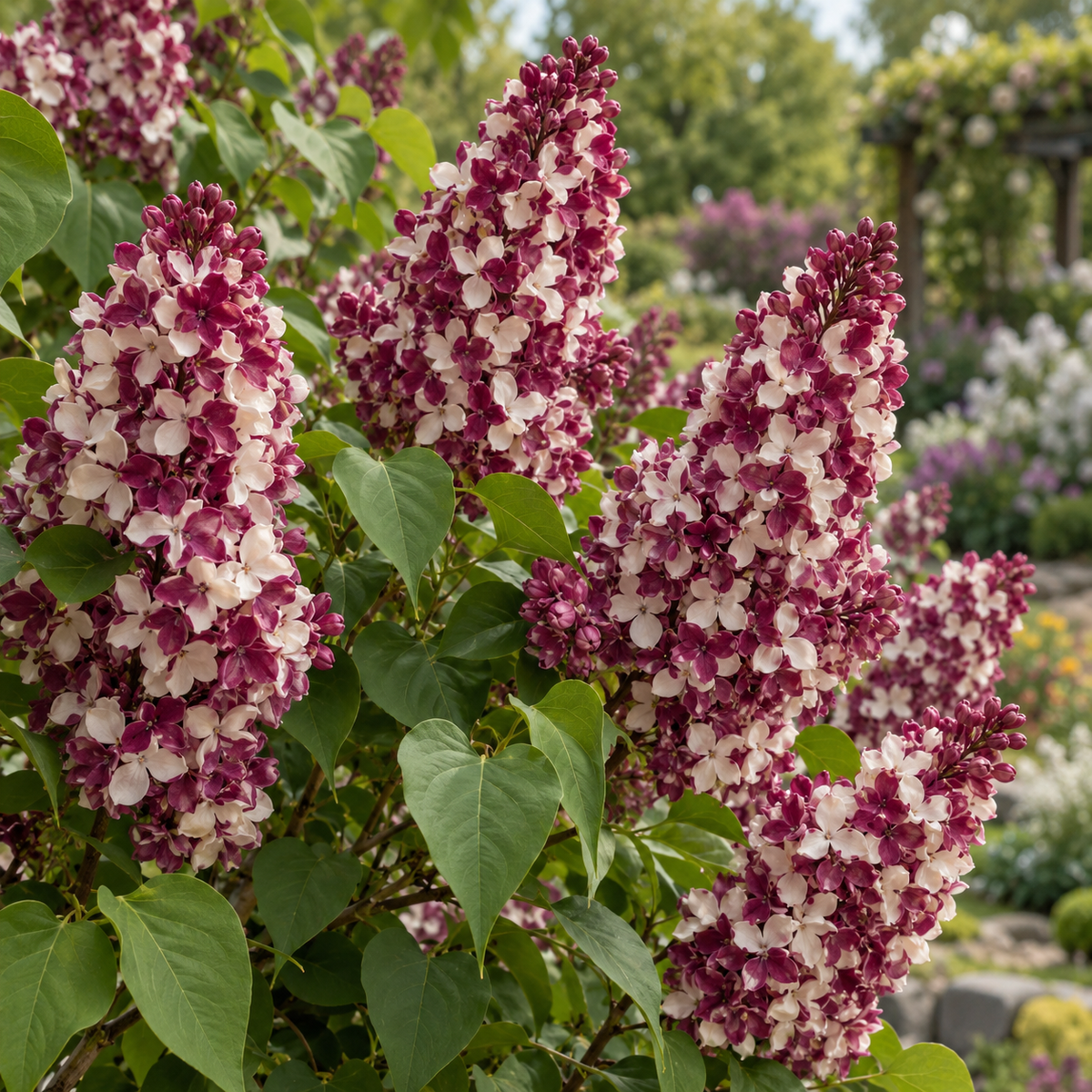 Liliac Syringa Vulgaris Bicolor