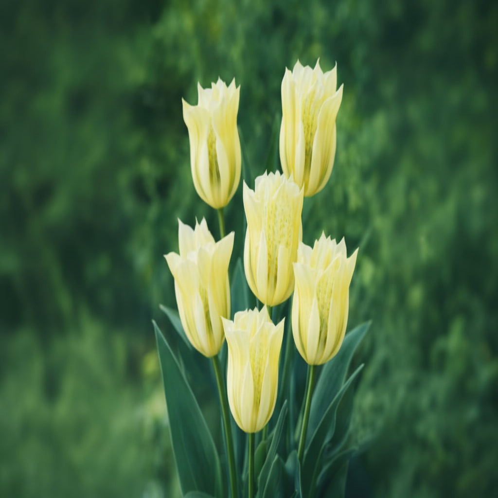 Bulbi de lalele „Armonia” - 5 bucăți, pregătiți pentru plantare, în nuanțe delicate, primăvara în grădina ta.