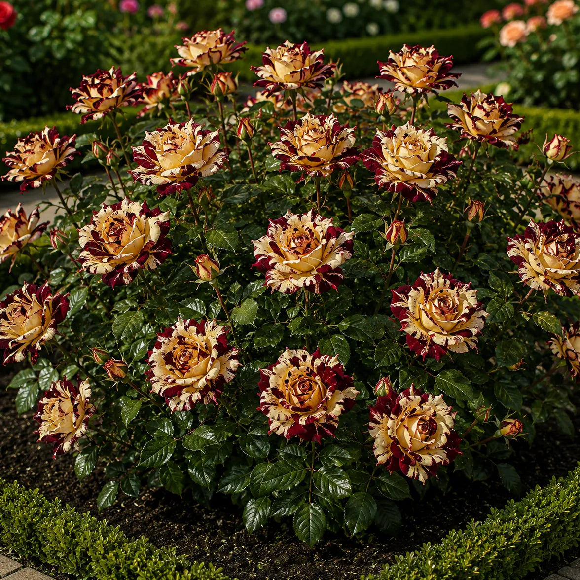 Trandafiri „Burgundy Magic” la Ghiveci – trandafir | Regatul Plantelor