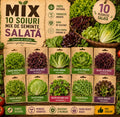 Pachet Mix Salată 10 Bucăți – semințe | Regatul Plantelor