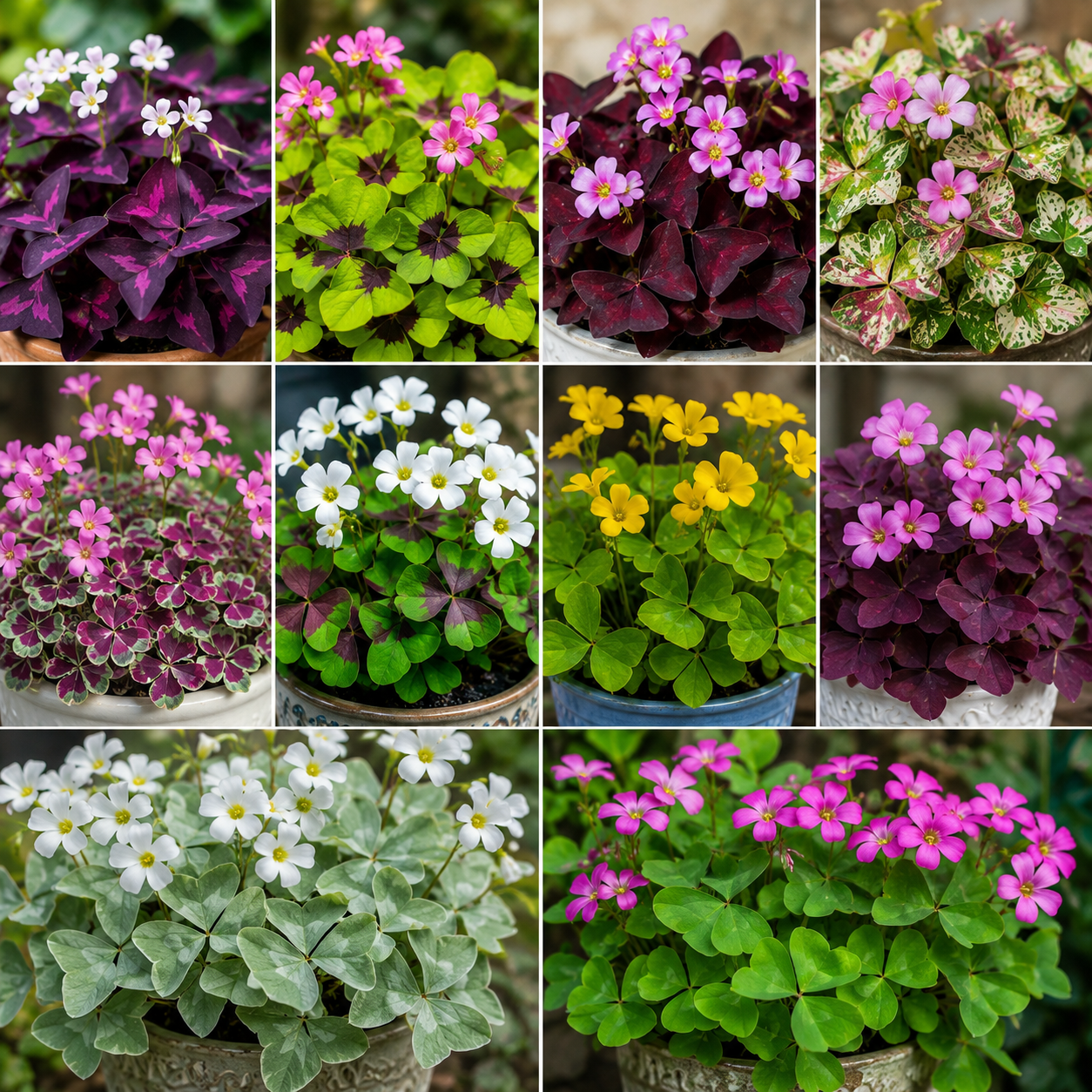 Pachet 50 Bulbi de Oxalis - Trifoi Ornamental