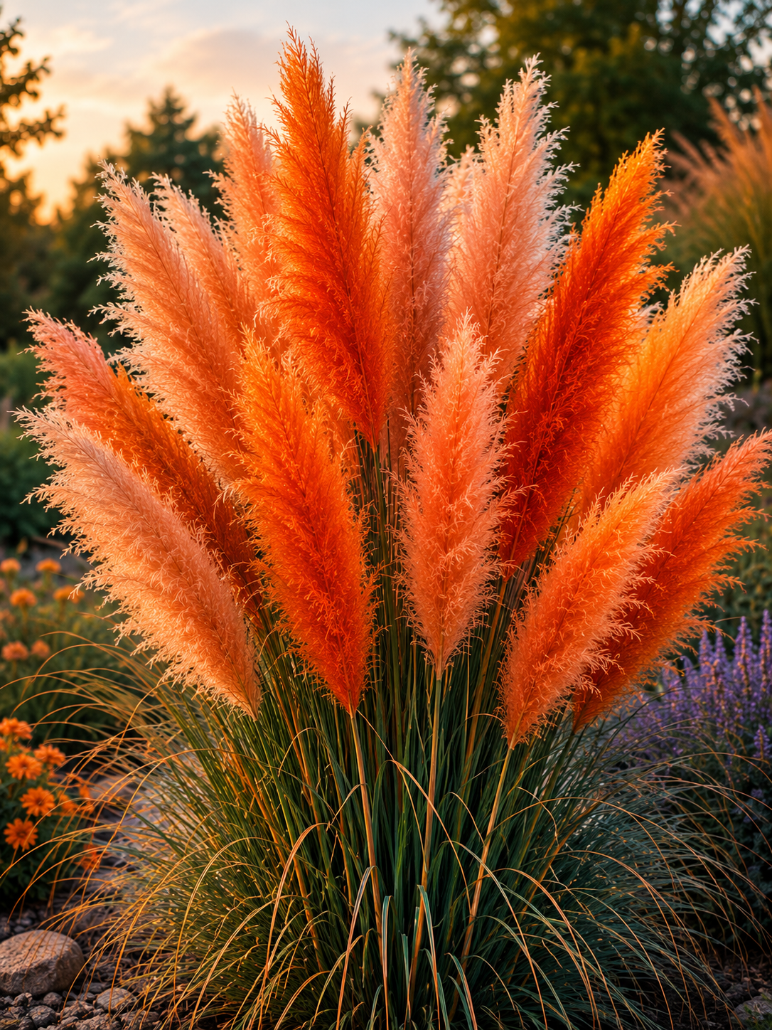 Iarba de Pampas Sunset