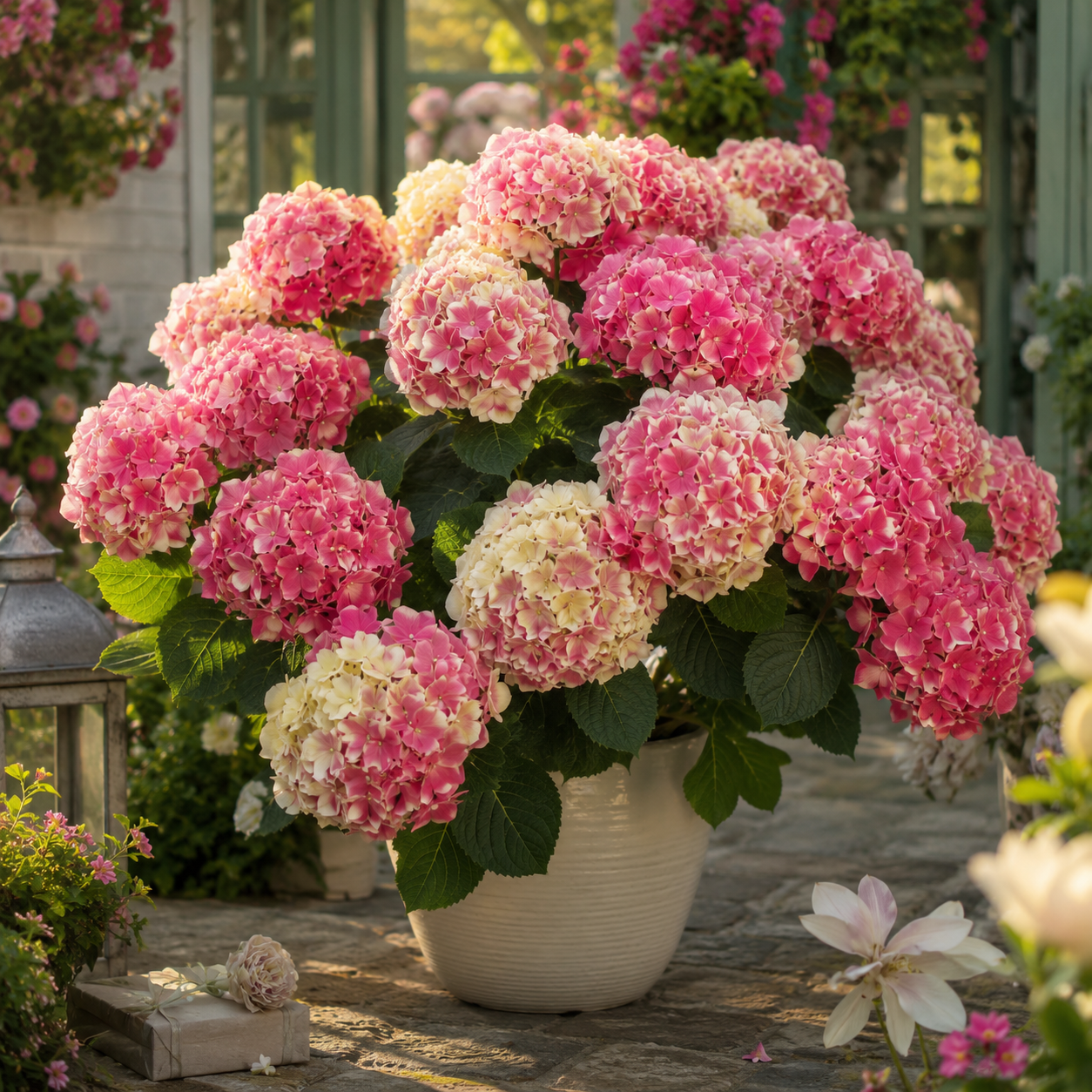 Hortensia "Cherry Vanilla"