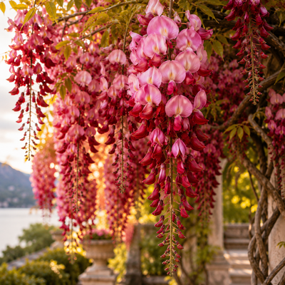 Glicină „Rubyelle” – plantă ornamentală | Regatul Plantelor