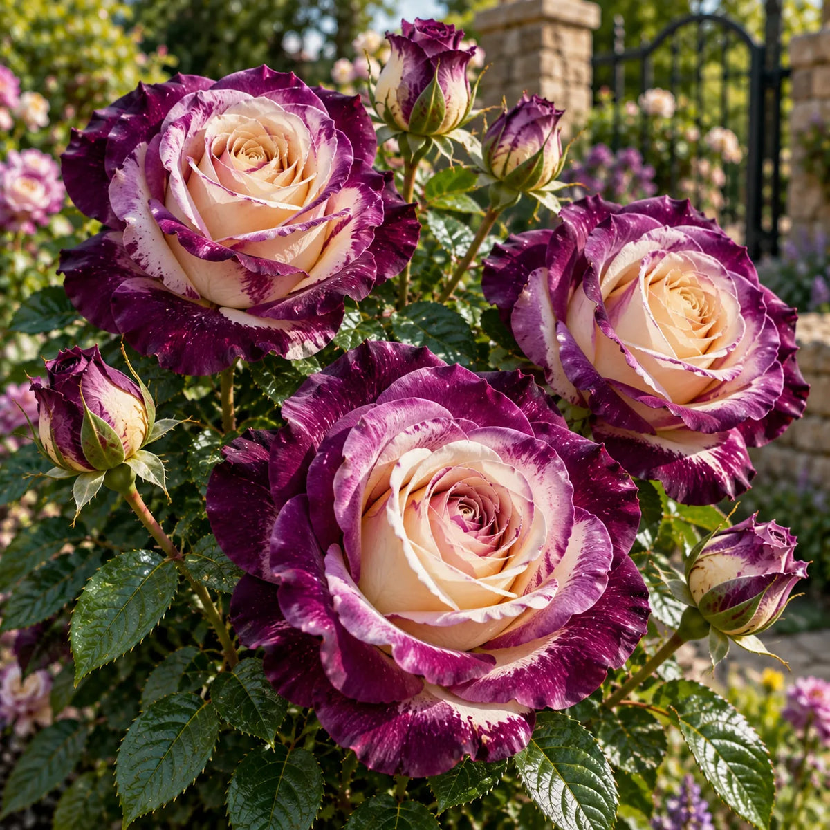 Trandafir Butaș Teahibrid „The Alnwick” – trandafir | Regatul Plantelor