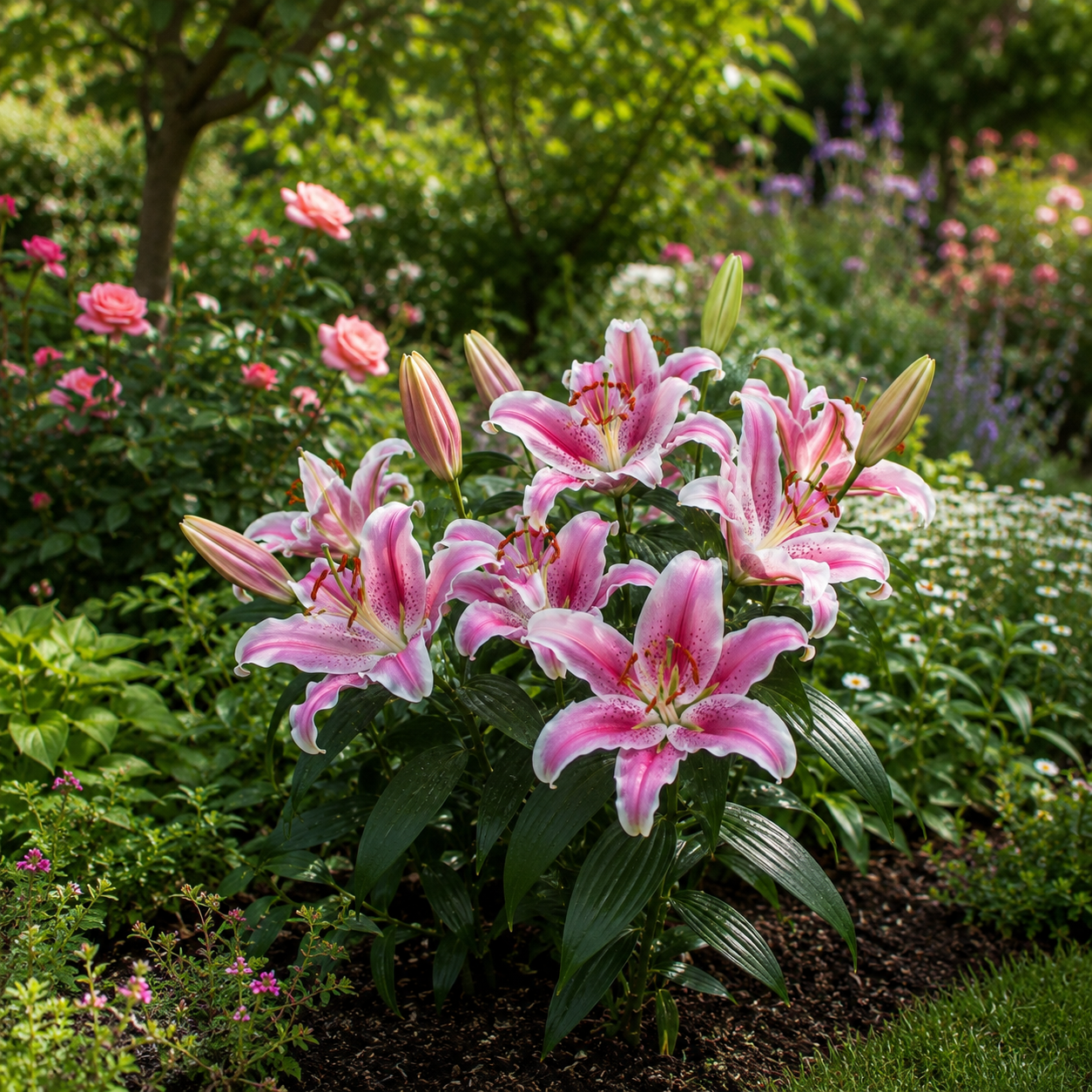 Bulbi de Crini ”Hybrid Pink Flame” 2 buc