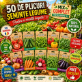 PACHET 50 MIX SEMINȚE - TOATE LEGUMELE – semințe | Regatul Plantelor