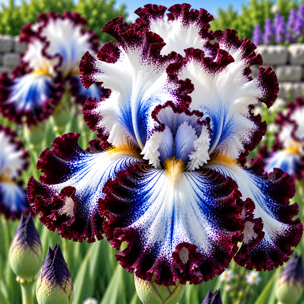 Bulbi Iris Germanica - Crystal Night