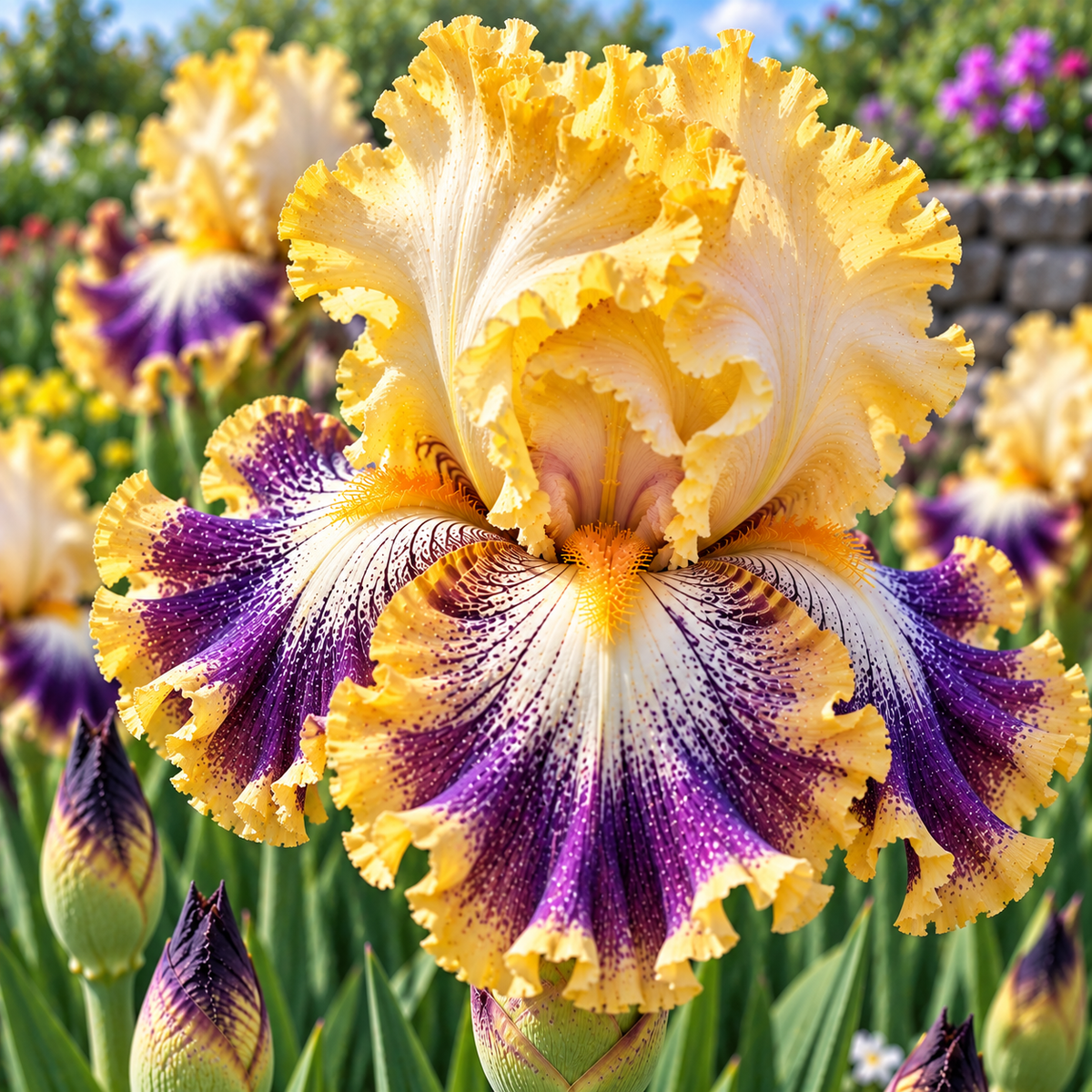 Bulbi de Iris Germanica "Harvest of Memories"