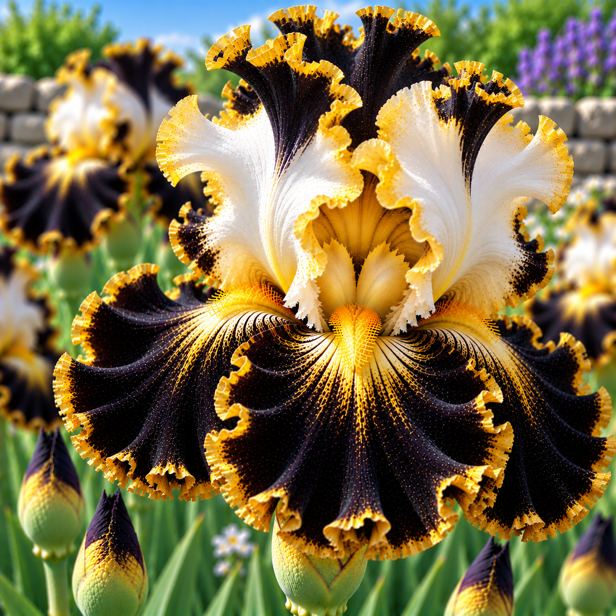 Bulbi Iris Germanica - Golden Night