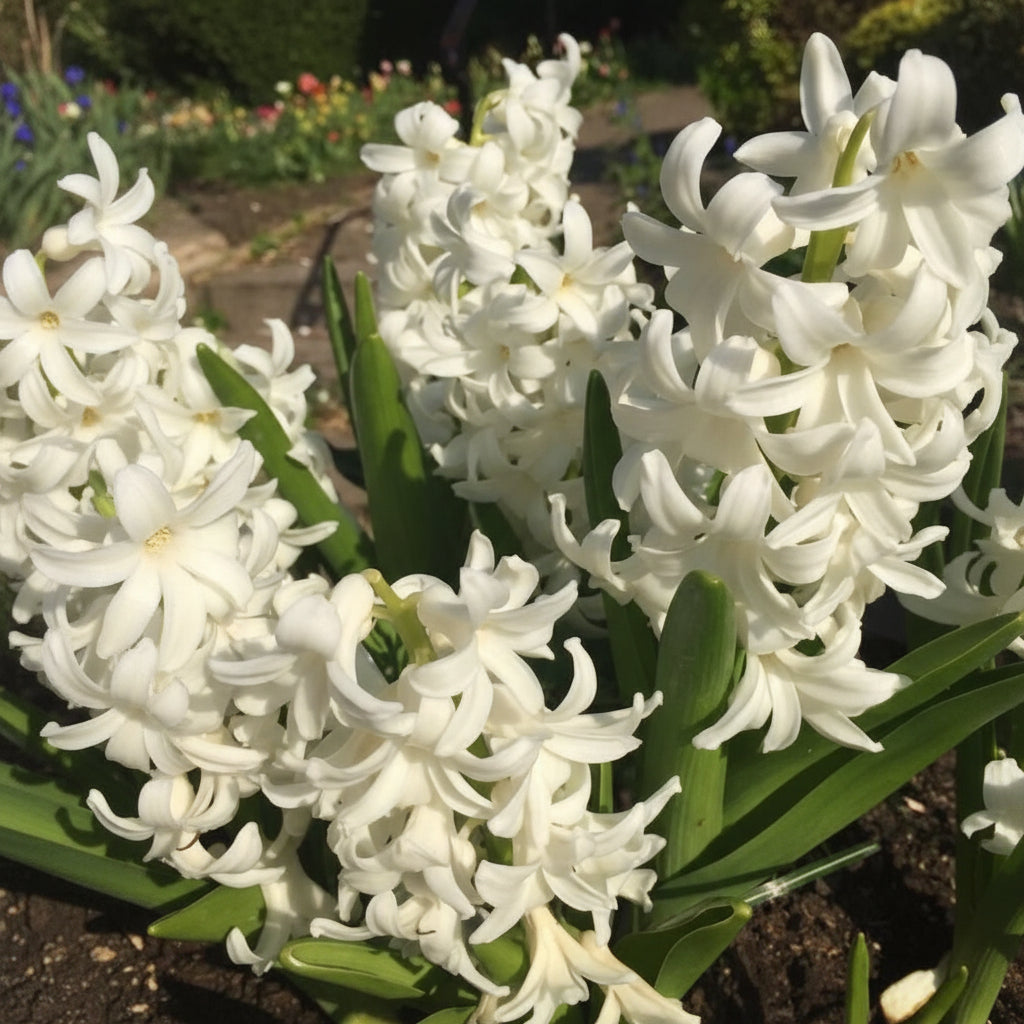 Bulbi de Zambile „Double White” 2 buc – bulbi de flori, fotografia 3 | Regatul Plantelor