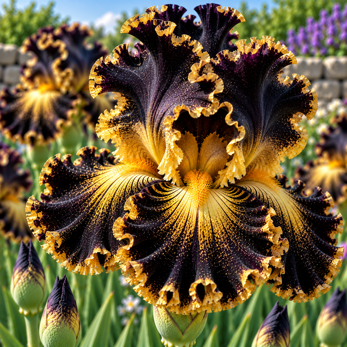 Bulbi Iris Germanica - Shining Darkness