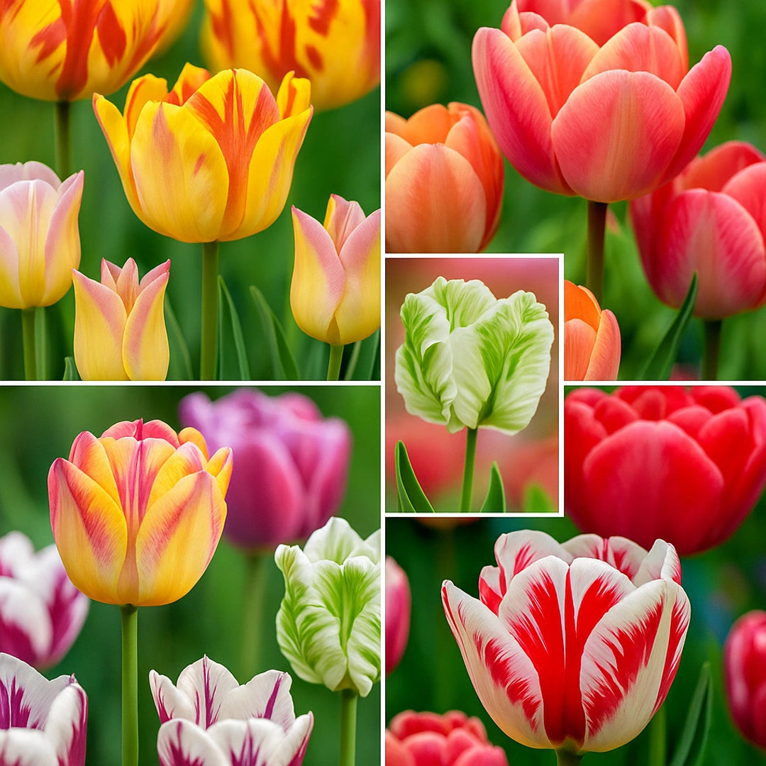 Pachet Promotional Bulbi de Lalele Mixt 200 Bucati