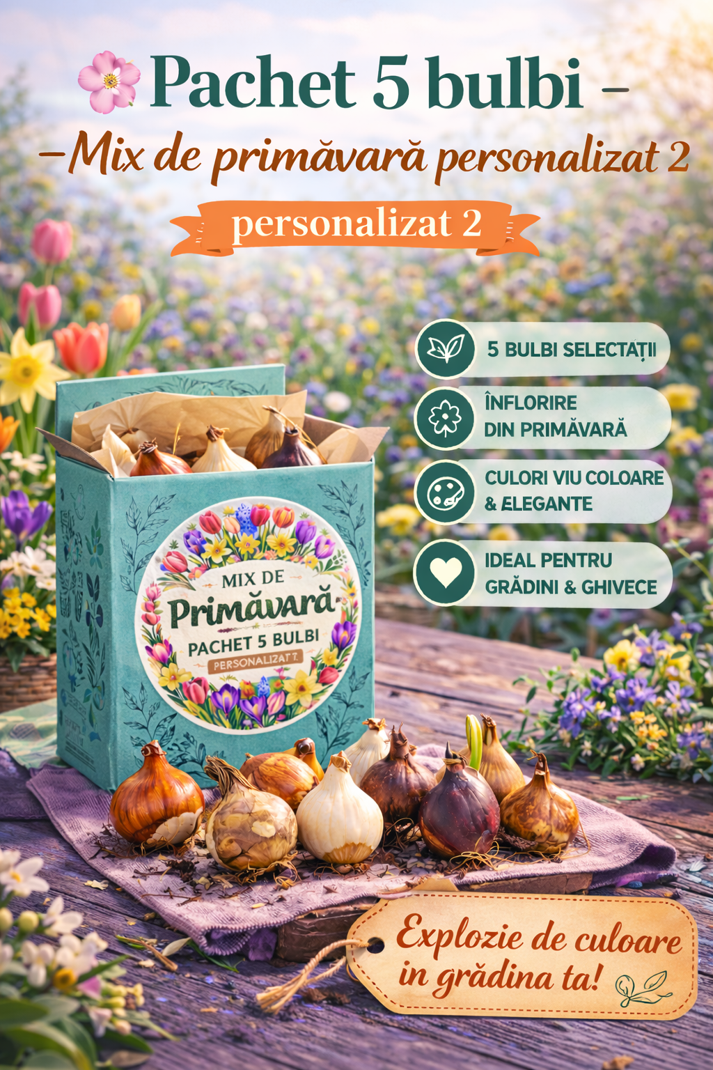pachet 5 bulbi-mix de primavara personalizat 2