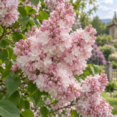 Liliac Syringa Vulgaris "Beauty of Moscow"
