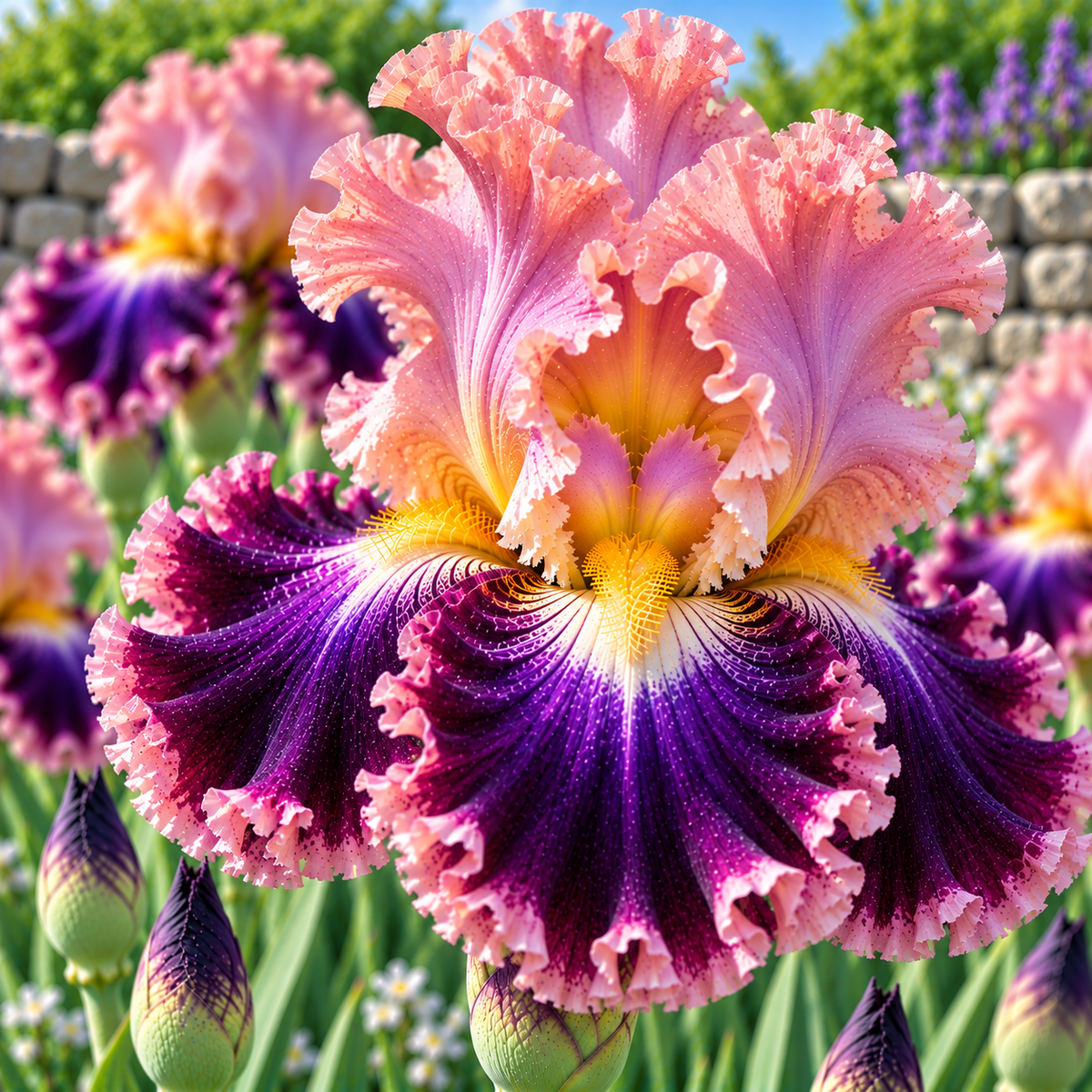 Bulbi Iris Germanica - Dreamy Rosvlet
