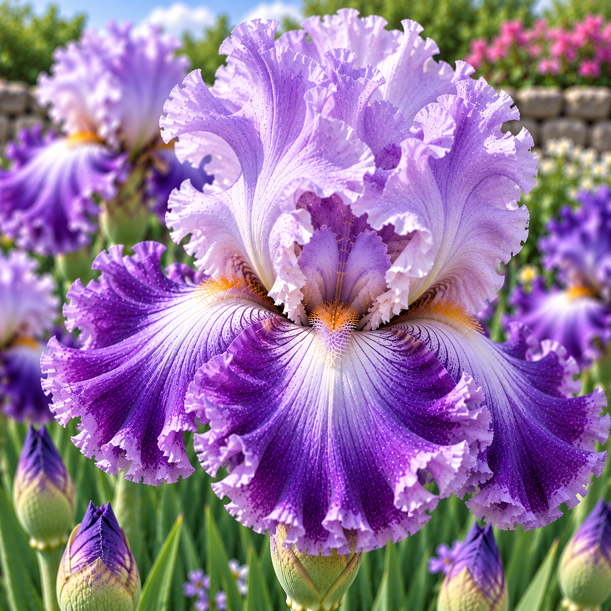 Bulbi de Iris Germanica "Vanity"