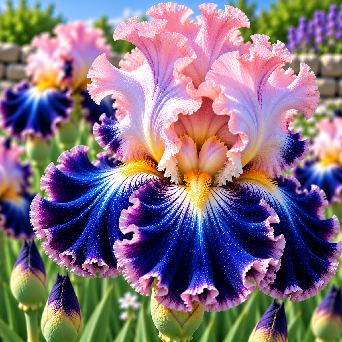 Bulbi Iris Germanica - Aurora Boreala