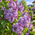 Liliac Syringa Vulgaris "Esther Staley"