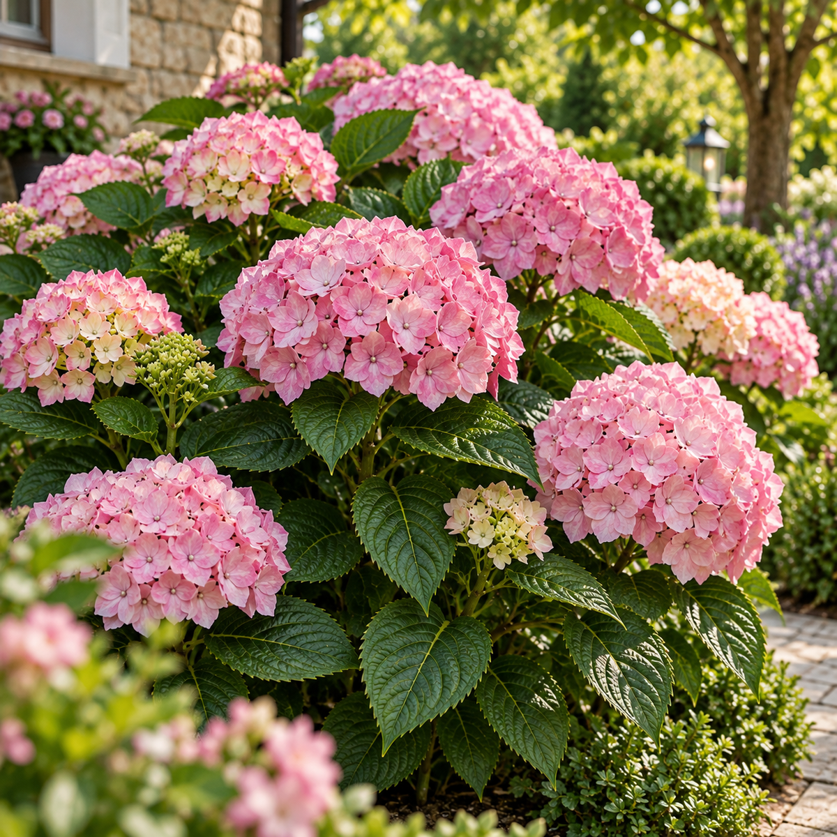 Hortensia Macrophylla, Roz pal ghiveci 10 L