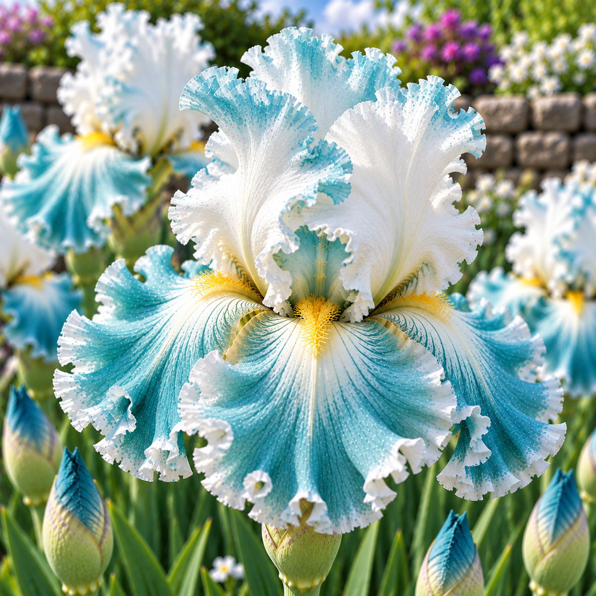 Bulbi de Iris Germanica "Arpege"