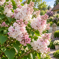 Liliac Syringa Vulgaris Alb-Roz