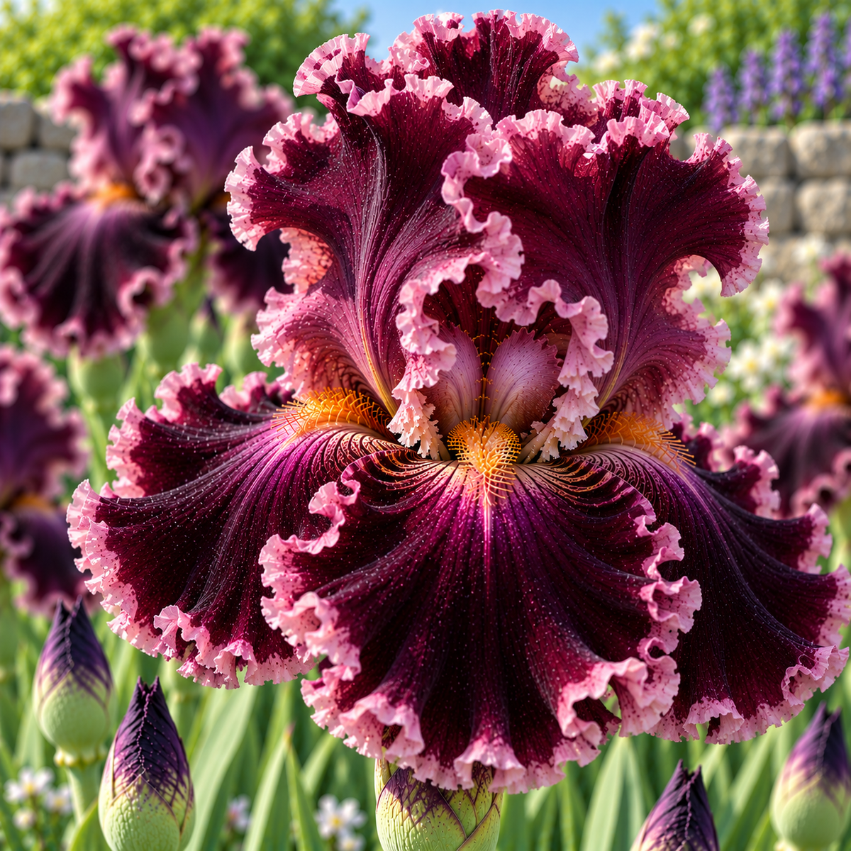 Bulbi Iris Germanica - Twilight Queen