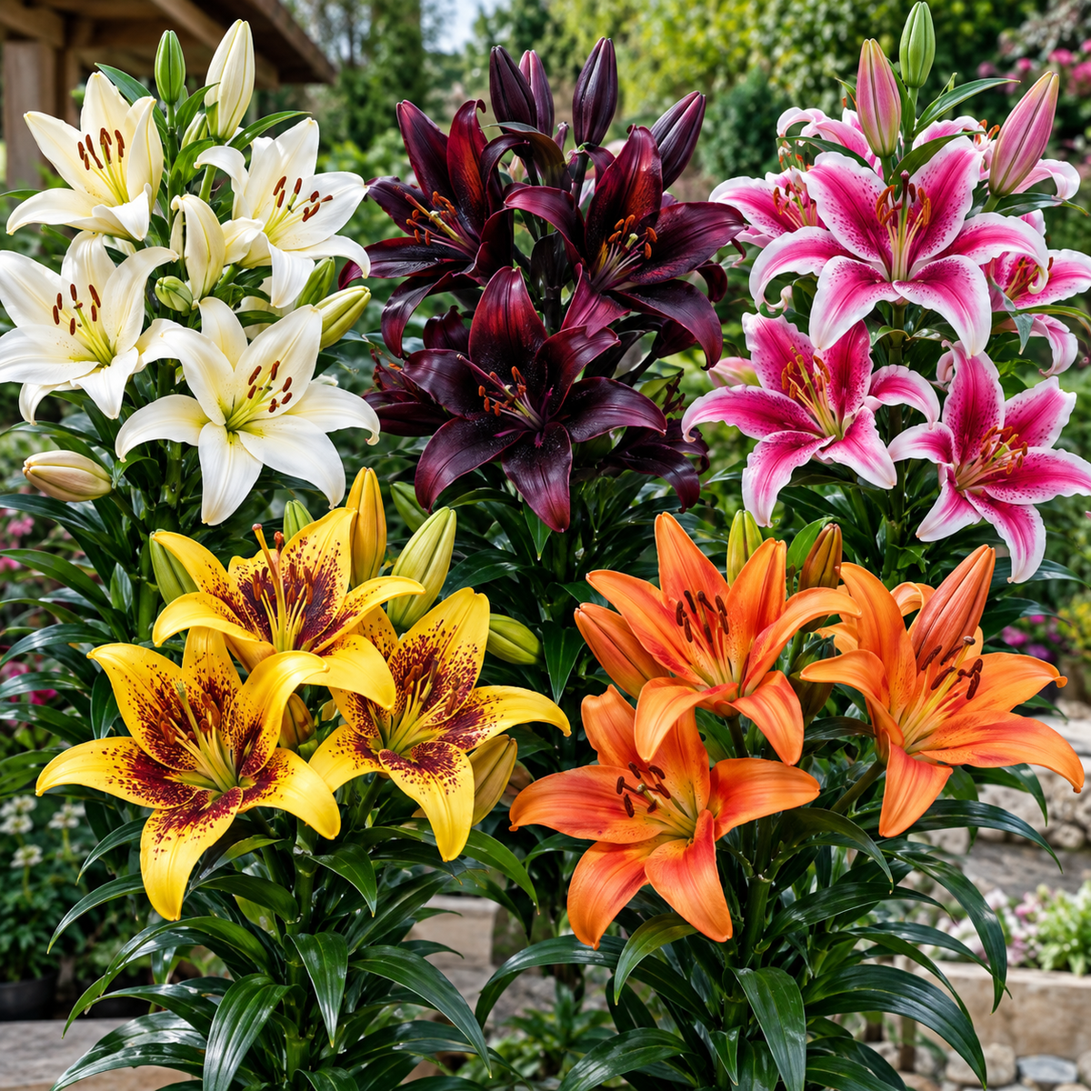 Bulbi de Crini Pachet Multiflorali Mix 10 buc