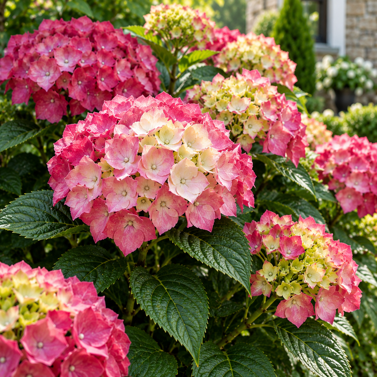 Hortensia Bicolor "Bavaria" ghiveci 10 L