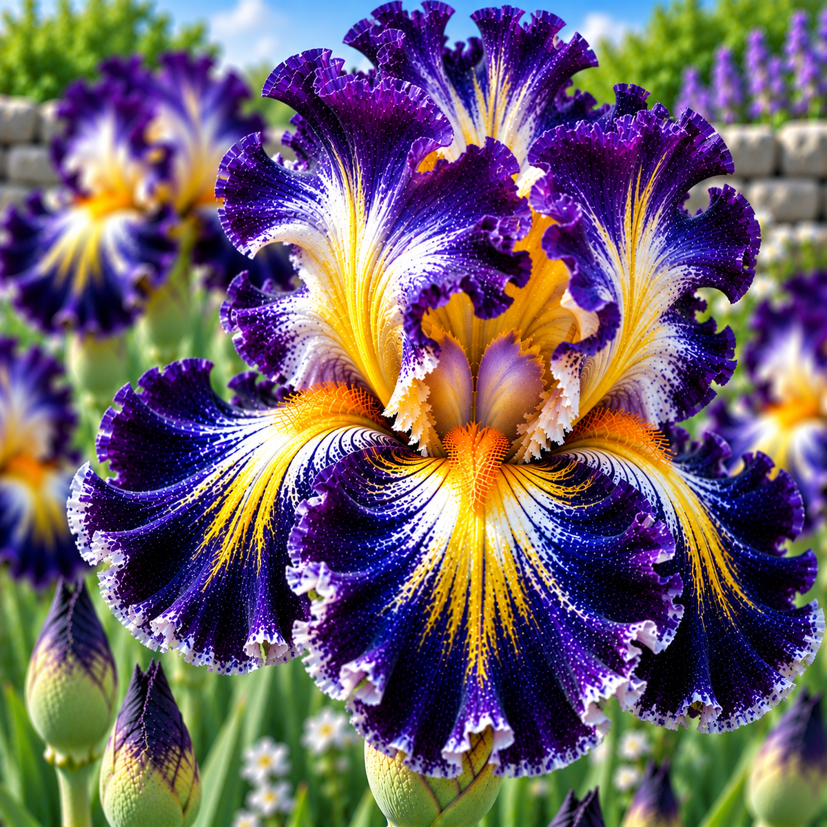 Bulbi Iris Germanica - Royal Spark